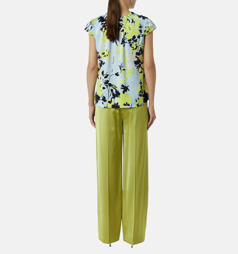 comma Blauwe Blouse voor dames (356969)
