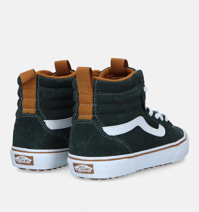 Vans Filmore Hi Vansguard Baskets de skate en Vert pour hommes (328125)