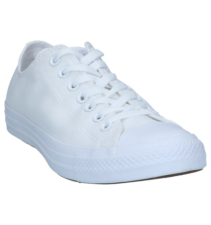 Chuck Taylor All Star Baskets basses en Blanc en textile (238391)