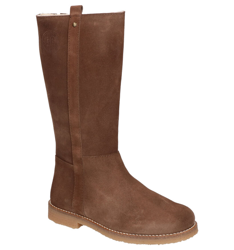 Hampton Bays Bottes hautes en Taupe en daim (260989)