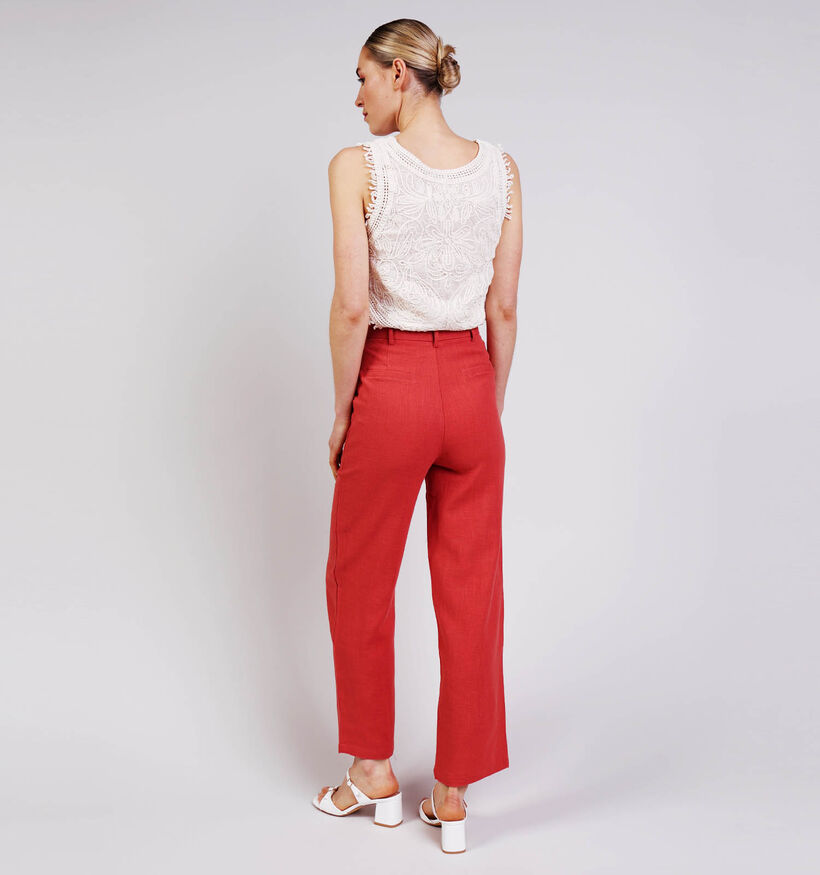 The Korner Rode Geklede Broek voor dames (372439)