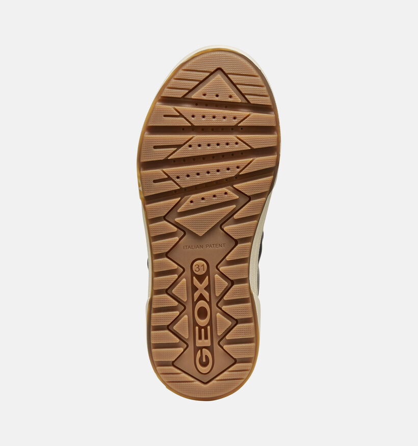 Geox Weemble Baskets montantes en Bleu fonc&eacute; pour gar&ccedil;ons (376239) - pour semelles orthop&eacute;diques