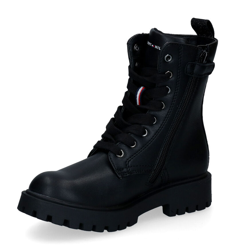 Tommy Hilfiger Bottines robustes en Noir pour filles (295382)