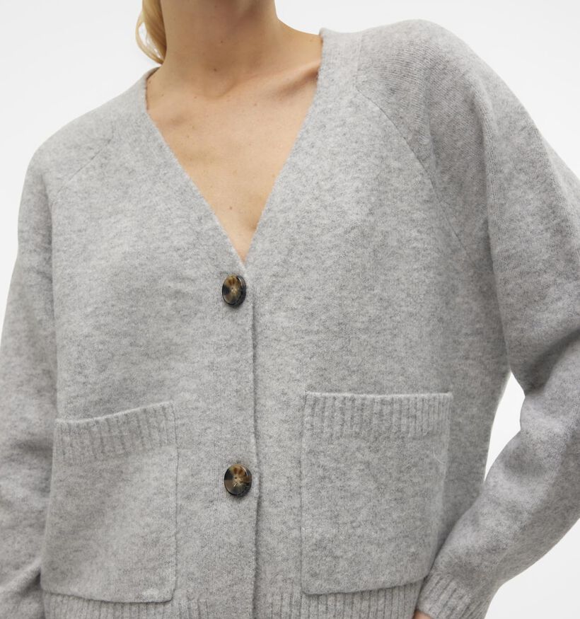 Vero Moda Boom Gilet en Gris pour femmes (361256)