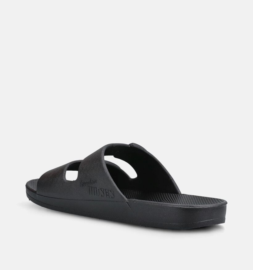 Freedom Moses Original Basic Zwarte Slippers voor dames (370852)