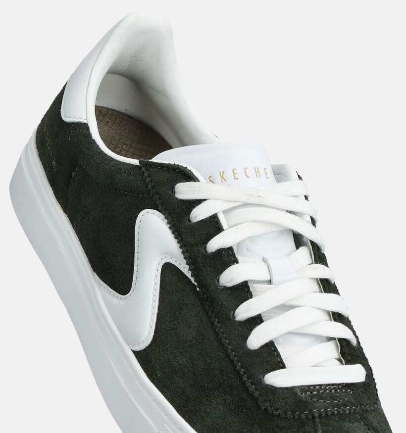 Skechers Arch Fit Legend Hamor Baskets en Bleu Skechers Arch Fit Legend Hamor Baskets en Vert foncé pour hommes (360864)