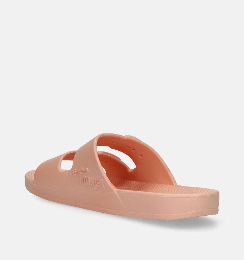 Freedom Moses Basic Oranje Slippers voor dames (340281)