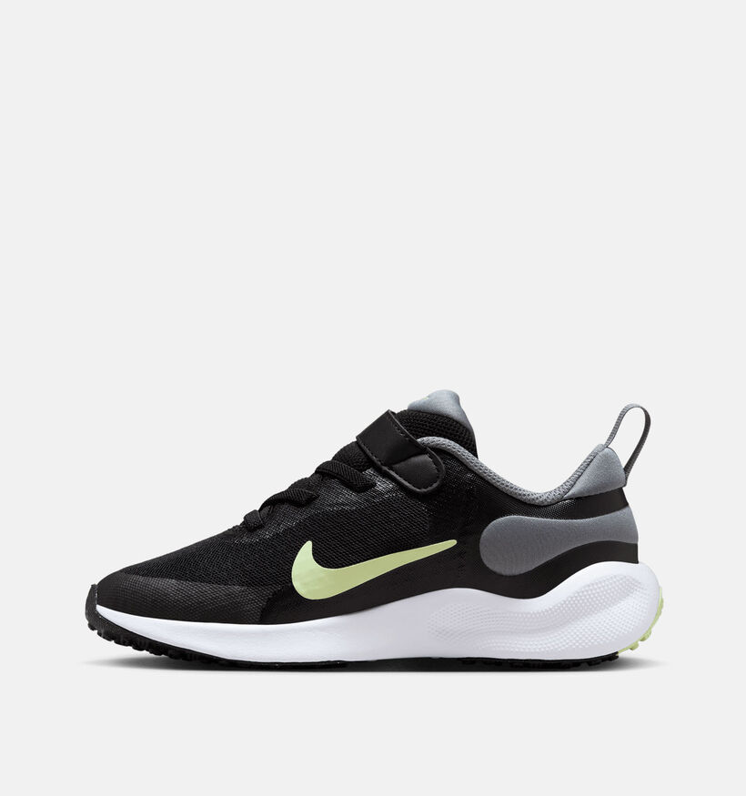 Nike Revolution 7 Baskets en Noir pour filles, garçons (344718)