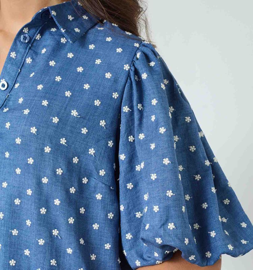 Sisters Point Ella Blauwe Blouse voor dames (377820)