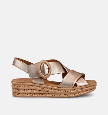 Gabor Best Fitting Sandalen Goud