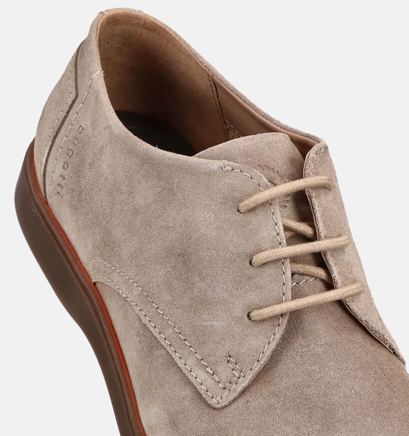 Bugatti Beige Veterschoenen voor heren (370703)