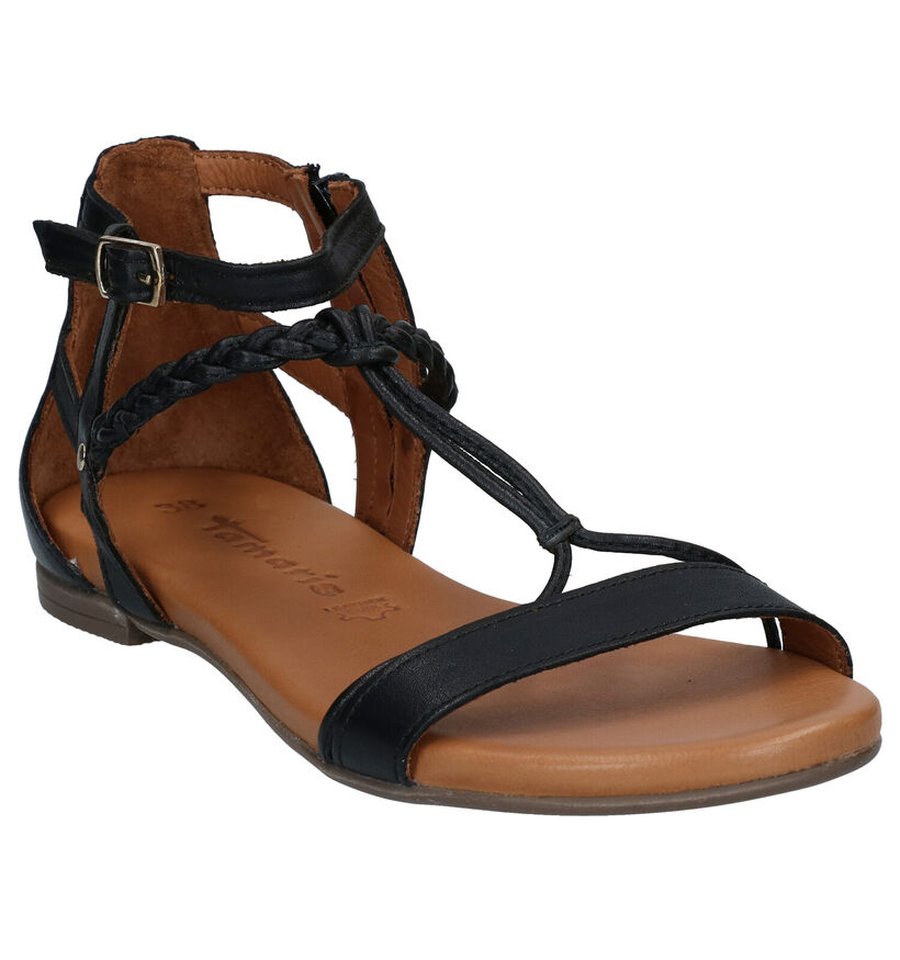 Tamaris Bronzen Sandalen in leer (289303)