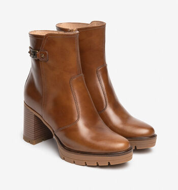 NeroGiardini Bottines Cognac/Marron