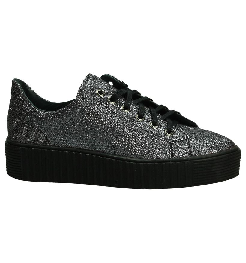 River Woods Creeper Sneakers Zilver in stof (198568)