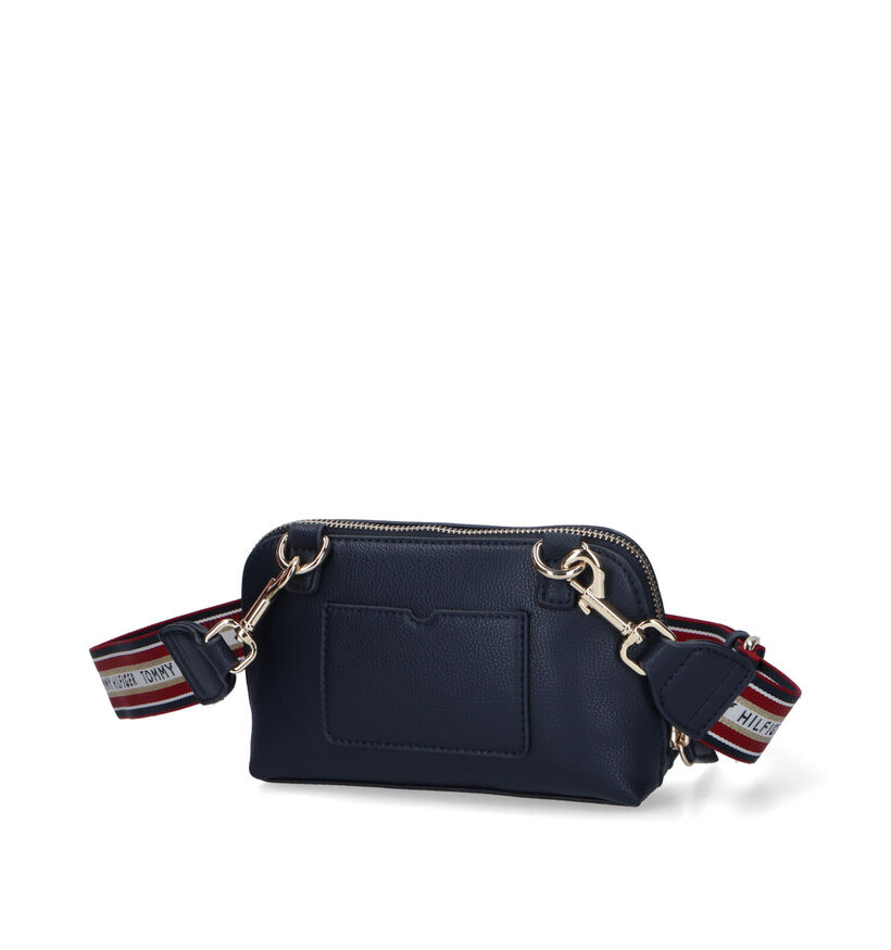 Tommy Hilfiger Life Sac porté croisé en Bleu en simili cuir (326210)
