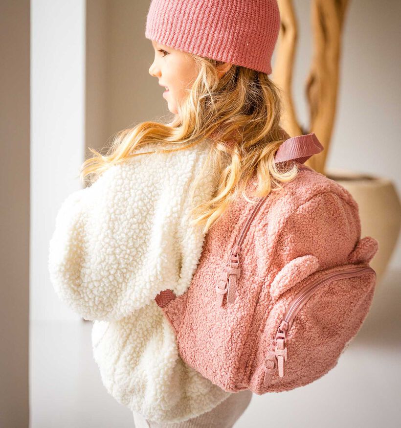 Kidzroom Beary Excited Roze Rugzak Teddy voor meisjes (361068)