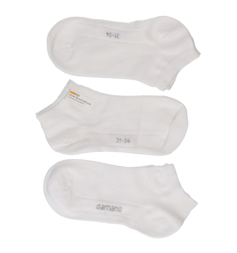 Camano Chaussettes basses en Blanc - 3 Paires (279791)