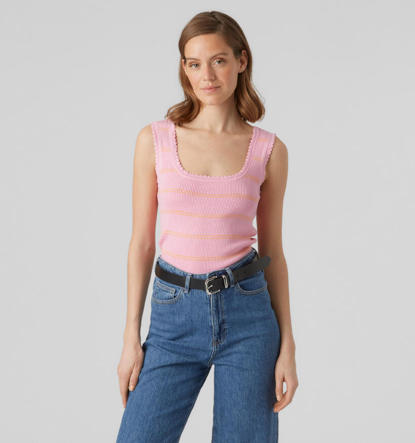 Vero Moda Joyce Débardeur en Vert pour femmes (327184)