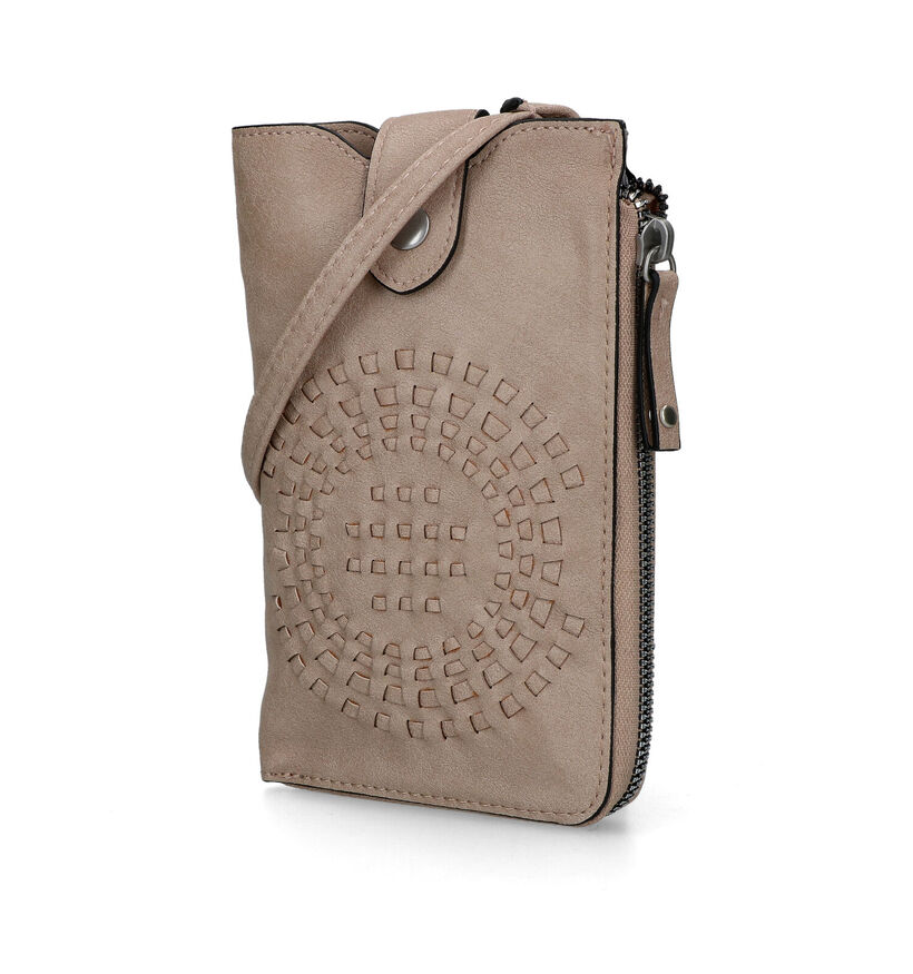 Suri Frey Taupe Crossbody Telefoontasje voor dames (327609)