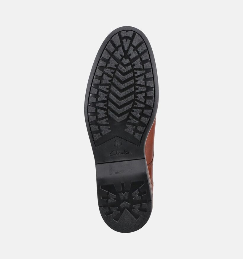 Clarks Aldwin2 Derby Bruine Geklede Veterschoenen voor heren (376478) - geschikt voor steunzolen