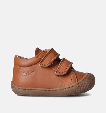 Naturino Cocoon Chaussons bébé Cognac/Marron/Bleu