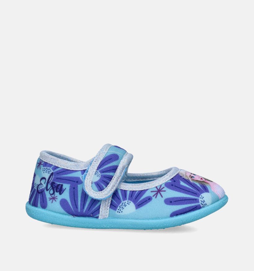 Frozen Pantoufles fermées en Bleu pour filles (347215)