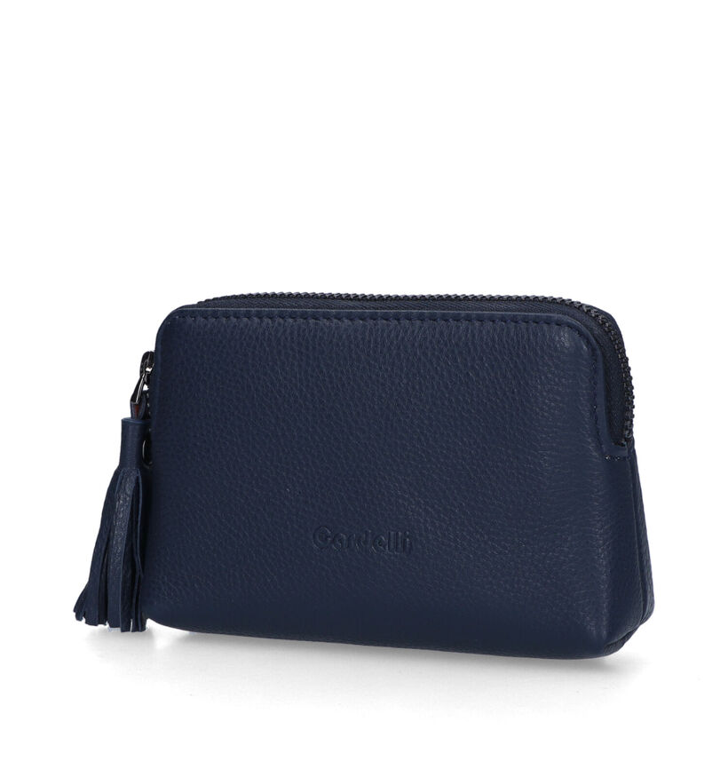 Euro-Leather Porte-monnaie en Bleu pour femmes (323955)