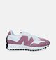 New Balance WS 327 Baskets en Rose pour femmes (334588) - pour semelles orthopédiques