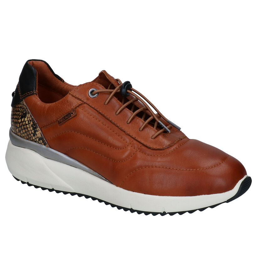 Pikolinos Sella Cognac Schoenen in leer (298090)