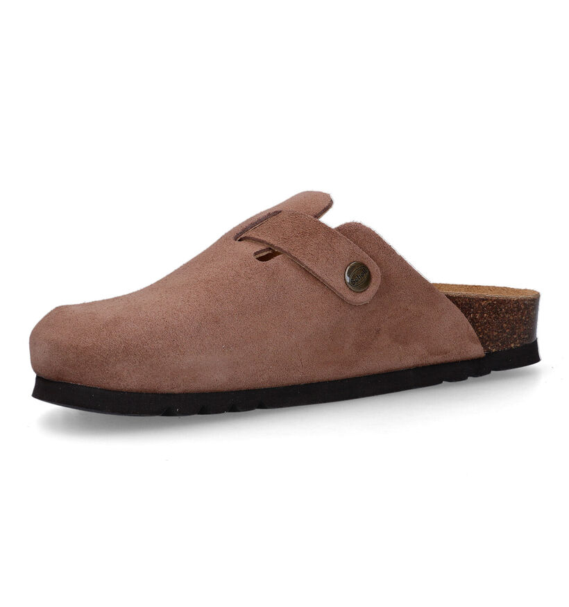 Scholl Fae Taupe Pantoffels voor dames (332770)