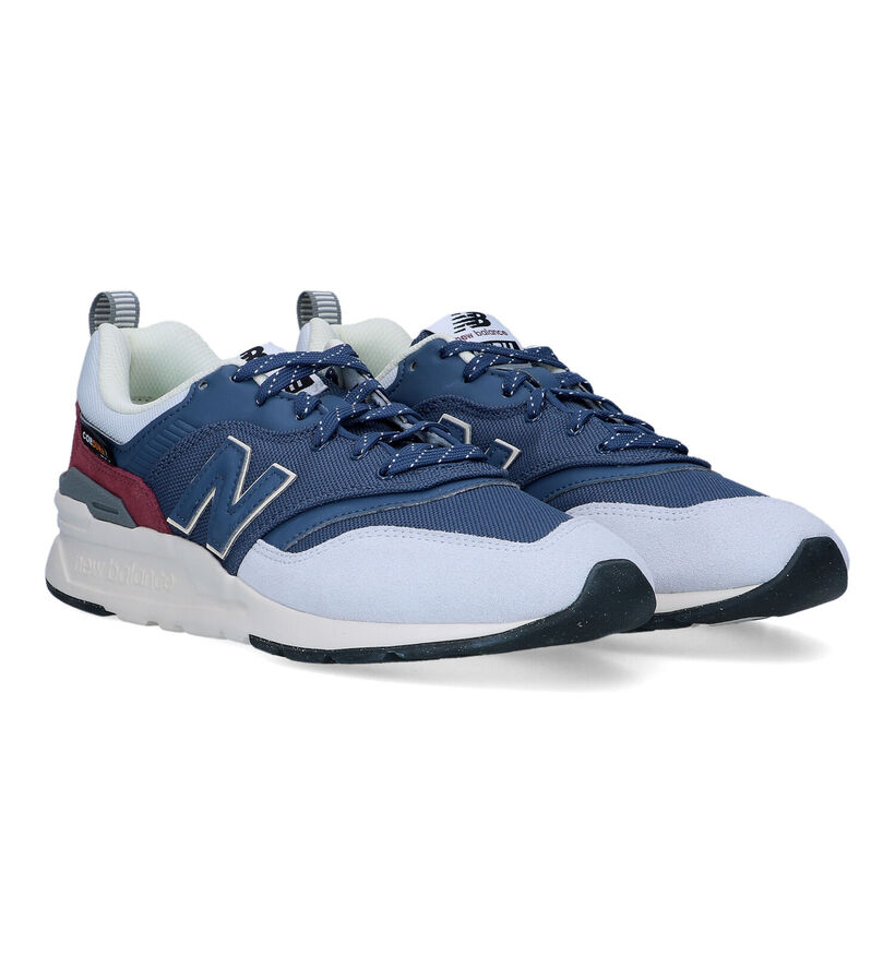 New Balance CM 997 Baskets en Bleu pour hommes (319194) - pour semelles orthopédiques