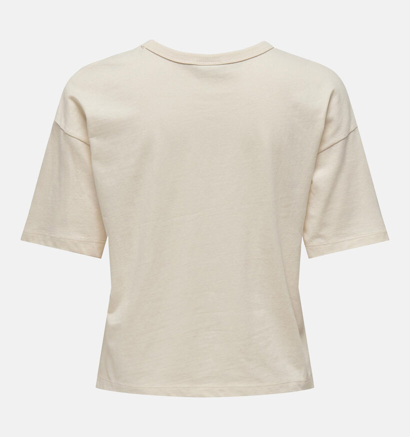 JDY Cally T-shirt en Beige pour femmes (342171)
