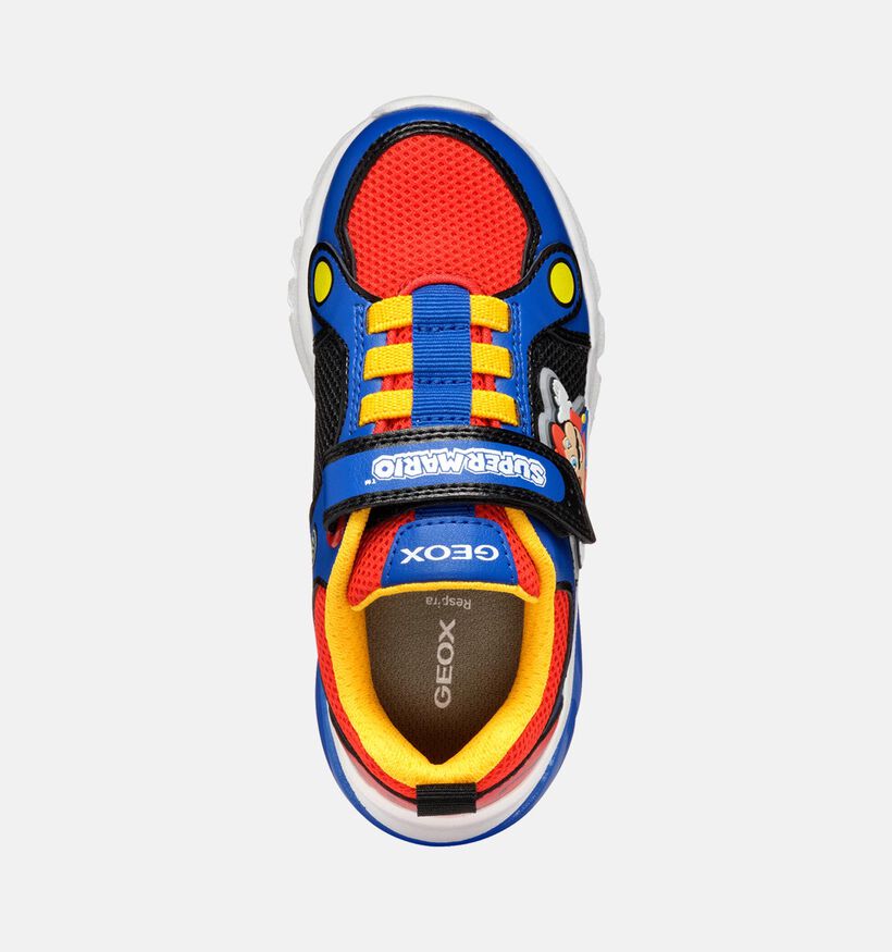 Geox Ciberdron Blauwe Sneakers voor jongens (356395) - geschikt voor steunzolen