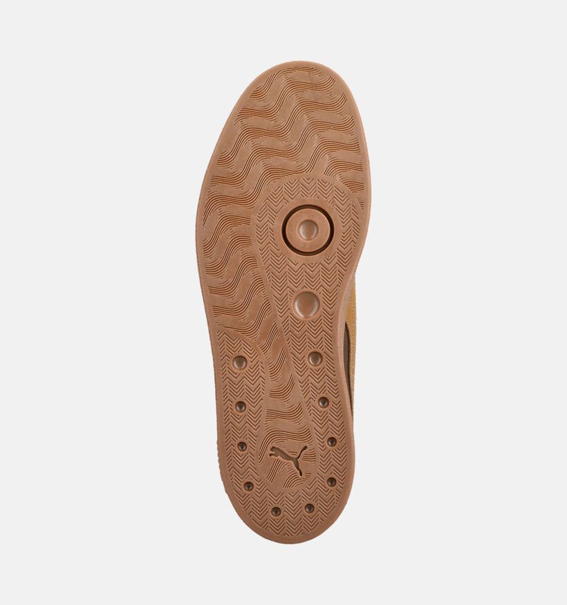 Puma Club II Era Donkerbruine Sneakers voor heren (375521) - geschikt voor steunzolen