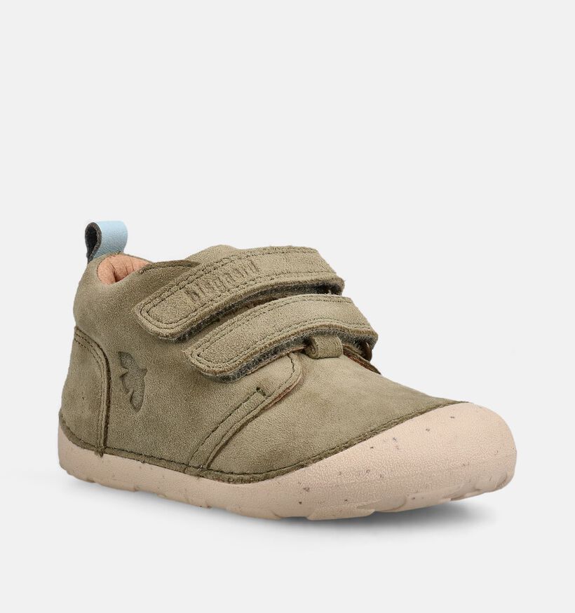 Bisgaard Sage Baskets pour b&eacute;b&eacute; en Vert pour filles, gar&ccedil;ons (370807) - pour semelles orthop&eacute;diques