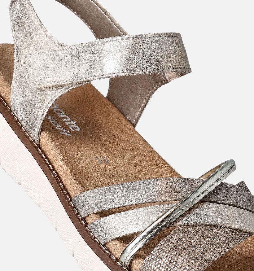 Remonte Sandalen Goud voor dames (354848) - geschikt voor steunzolen