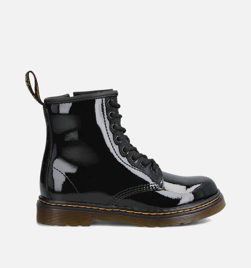 Dr. Martens 1460 Boots &agrave; lacets en Noir pour filles (375974)