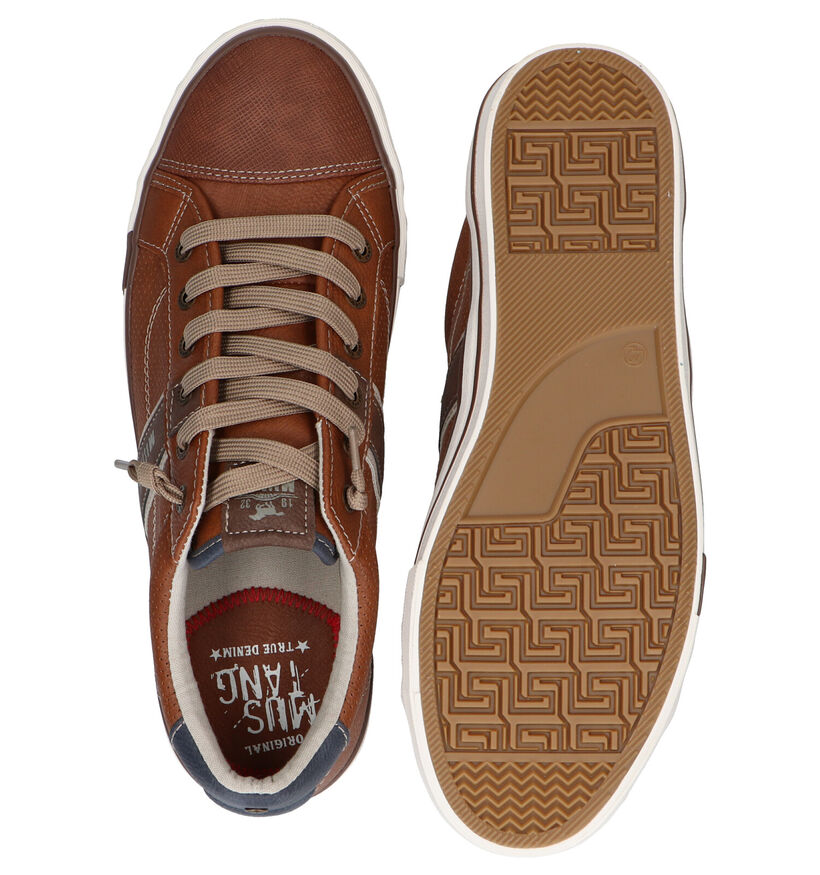 Mustang Slip-ons en Cognac pour hommes (303648)