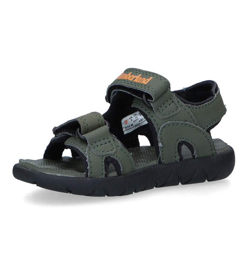 Timberland Perkins Sandales en Noir pour garçons (320947)