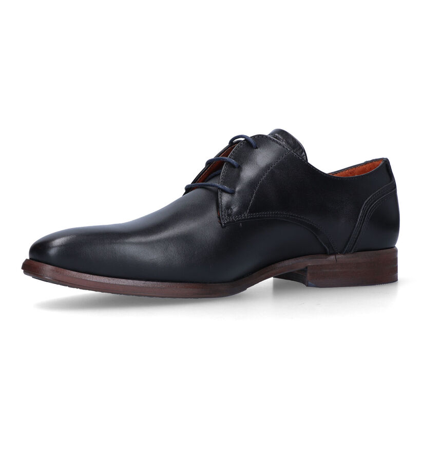 Van Lier Erasmo Chaussures classiques en Noir pour hommes (322506)