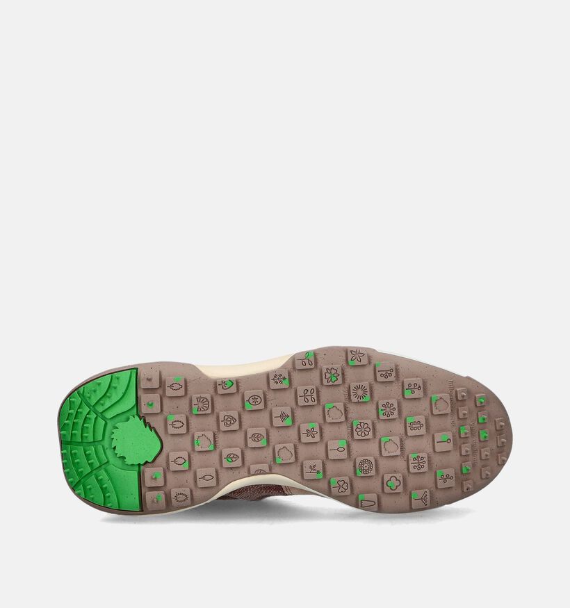 Satorisan Charona Linen Roze Sneakers voor dames (356721) - geschikt voor steunzolen