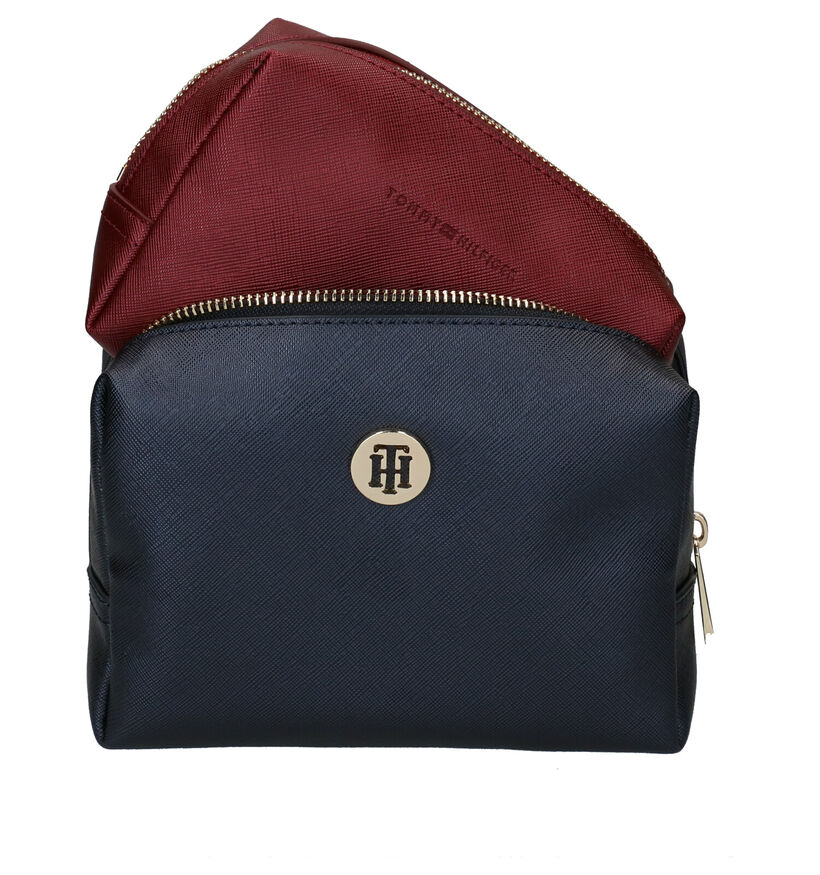 Blauw & Geel Make-up Tasje Tommy Hilfiger in kunstleer (241881)