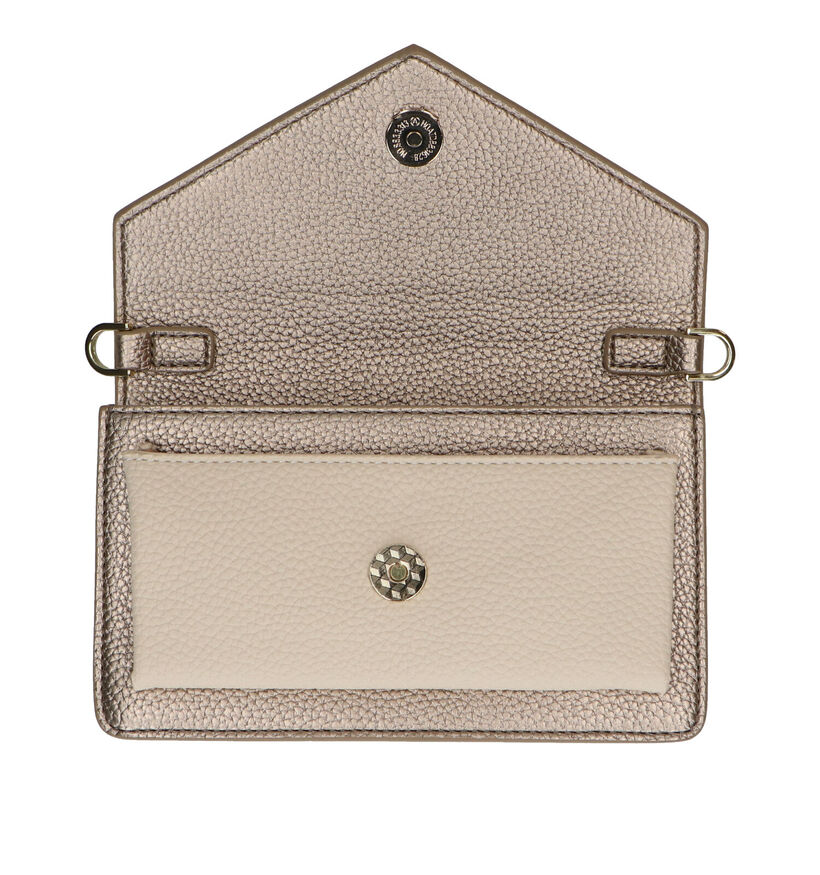 Kisses of Pearl Chloe Kaki Crossbody Tas in kunstleer (299139)