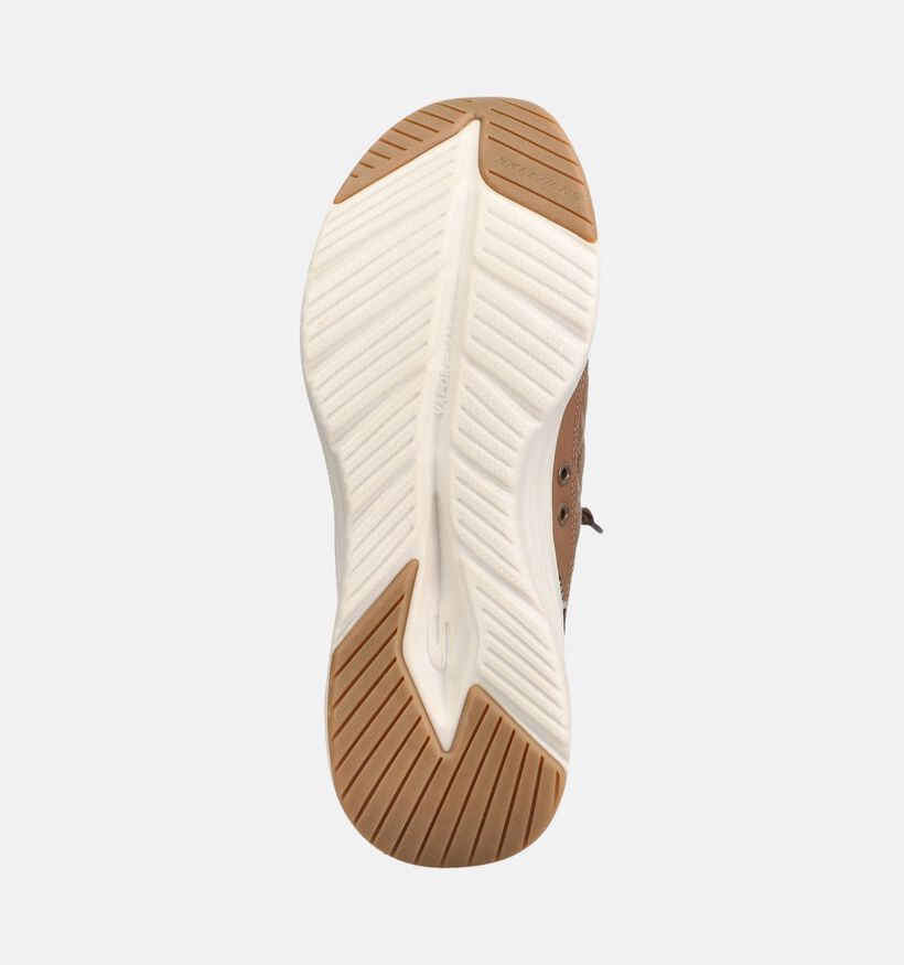 Skechers Contour Foam Cordelux Bruine Slip-ins voor heren (376900) - geschikt voor steunzolen