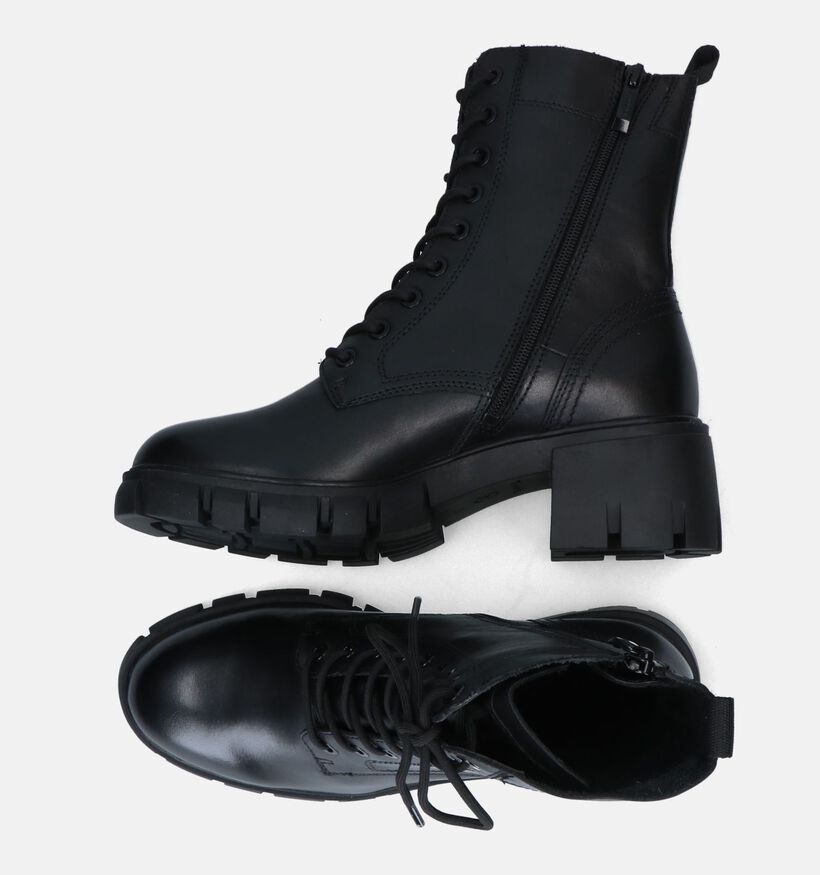 Tamaris Boots à lacets en Noir pour femmes (315426)