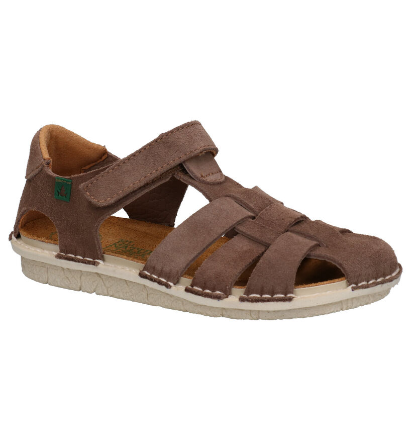 El Naturalista Terra Blauwe Sandalen in nubuck (288640)