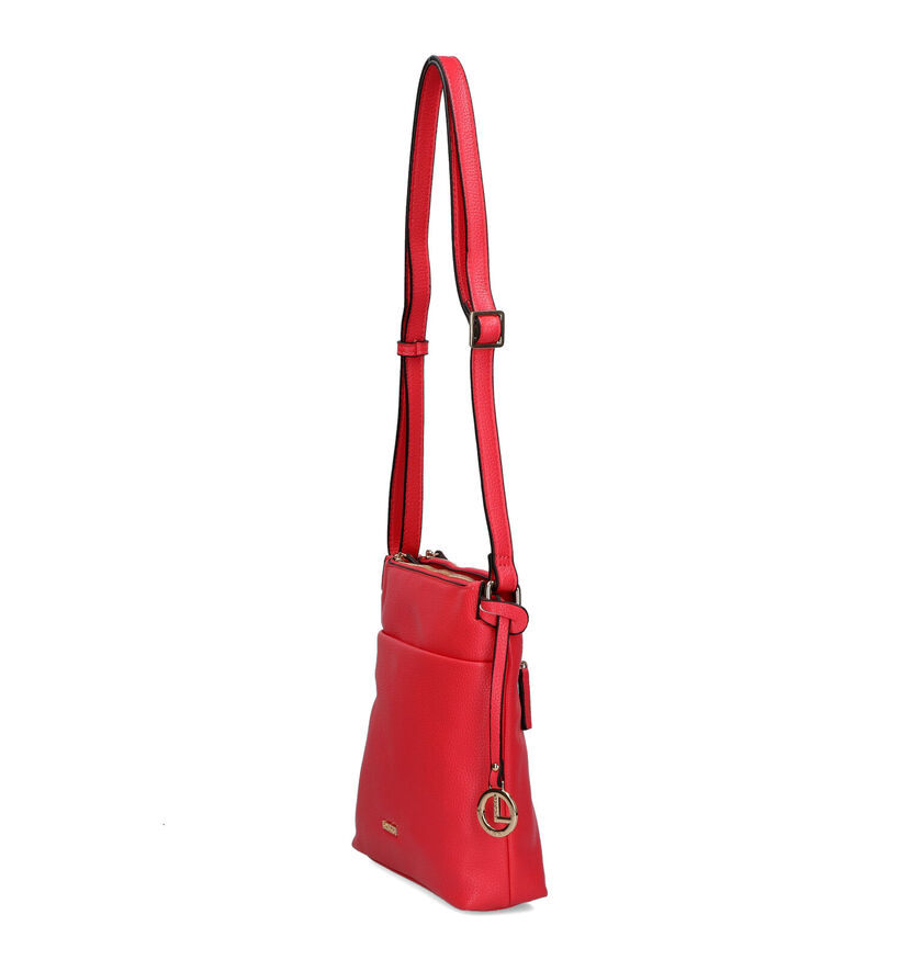 L.Credi Ella Rode Crossbody Tas voor dames (327556)