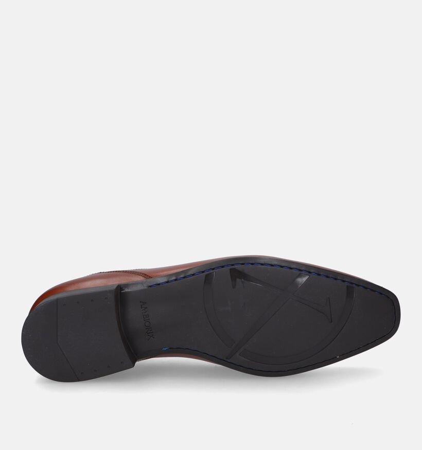 Ambiorix Latino Cognac Geklede veterschoen voor heren (357433)