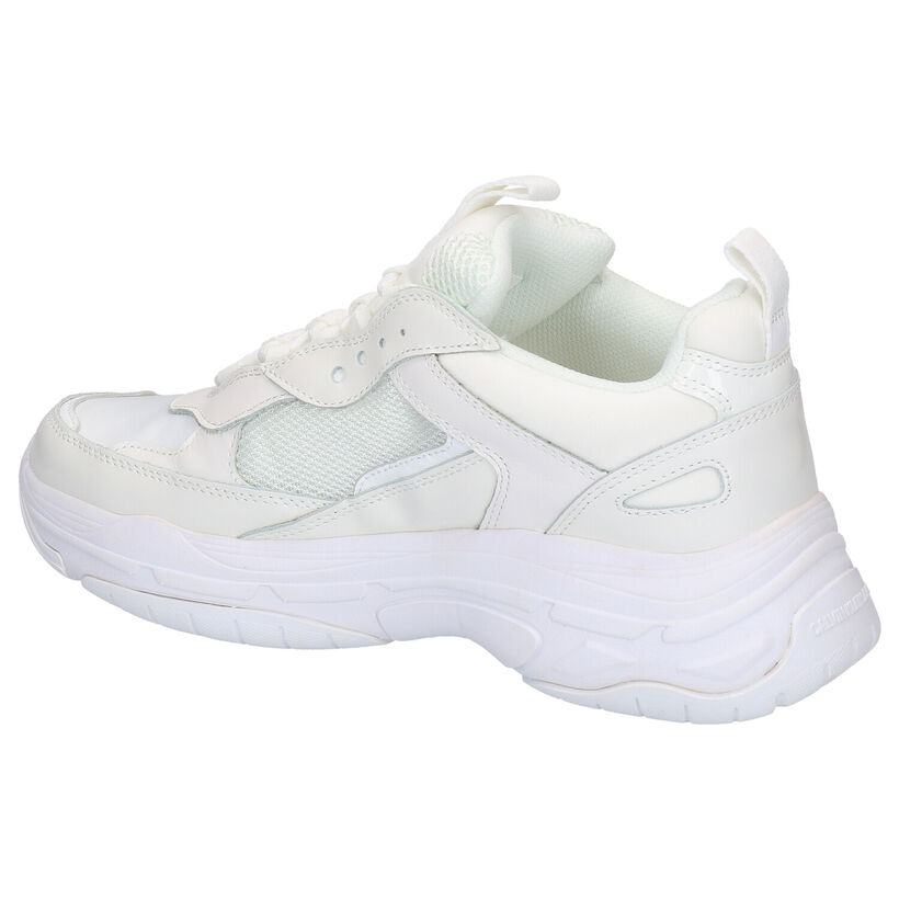 Calvin Klein Maya Baskets en Blanc en cuir (269190)