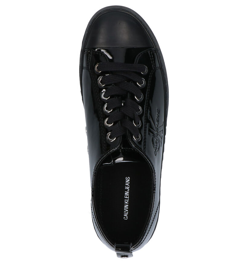 Calvin Klein Zolah Zwarte Veterschoenen in kunstleer (255817)